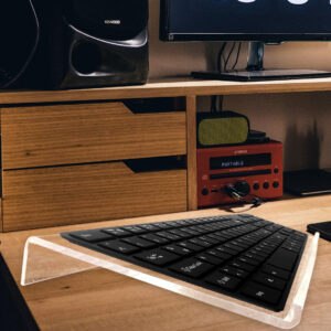Acrylic Computer Keyboard Wrist Rest Stand