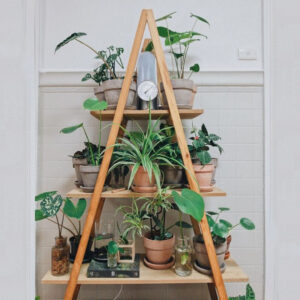 A Frame Wooden Plant Stand – 4 Layer
