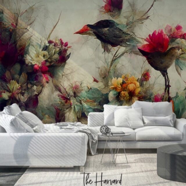 A mix of vintage and fantasy will not go wrong if you have it printed to your wall - just like this Vintage Floral and Jacobean Bird Mural. 

Send us a message for more Custom Print Wallpaper details. 

#customprintwallpaper #homeinterior #wallpaper #customprinted