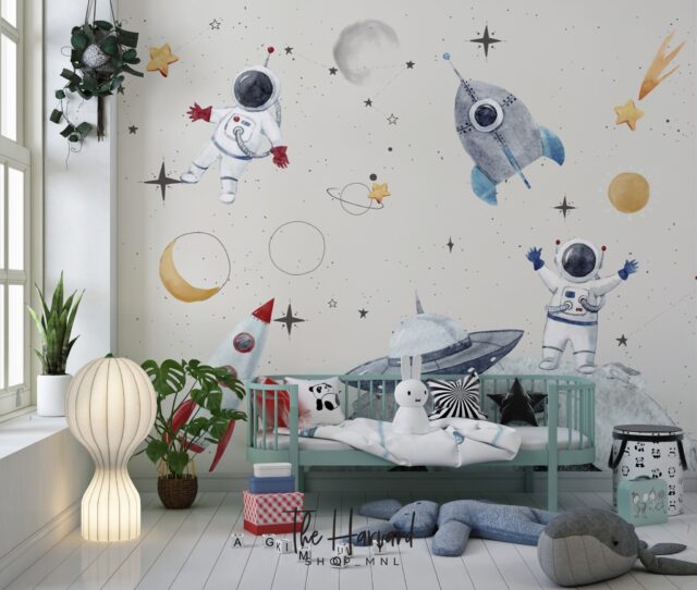 Calling all aspiring astronauts! Our space murals are the perfect addition to any young explorer's bedroom. Let your imagination soar and reach for the stars ✨👨‍🚀 

#DreamBig #MuralInspiration #CustomPrintWallpaper #WallMural #PrintedMural #Wallpaper