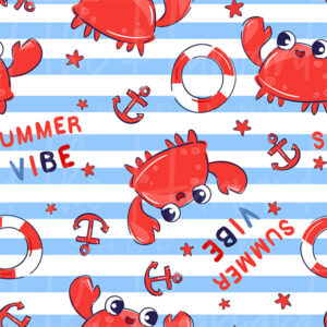 Summer Vibes Crabs